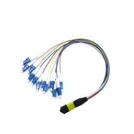12 Đầu nối cáp MPO MTP Cáp Om2 Cáp quang Kết nối Mpo Fiber Cassette