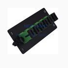 6 X 4LC Cổng Optic Rack Mount Patch Patch / Black Box Fiber Optics Patch Panel