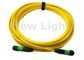 Cáp MTP màu vàng MPO APC &amp;lt;0.3dB 3 mét 12 lõi / 24 lõi MPO TO MPO Cable