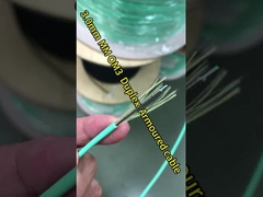 5M Multimode FC Fiber Patch Cord PVC Và LSZH 3.0 Diameter Simplex Fiber Cable