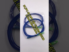 SC Indoor Simplex Bọc thép UPC Và APC Sợi quang đệm dẫn