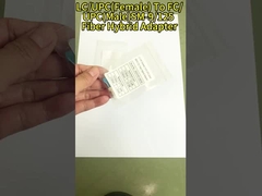 Bộ suy hao Simplex LC Đơn mode màu xanh, Bộ suy hao 4db cho CATV cáp quang