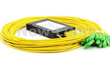 1 x 16 sợi quang PLC Splitter, Single Mode Fiber Splitter Với SC / UPC kết nối