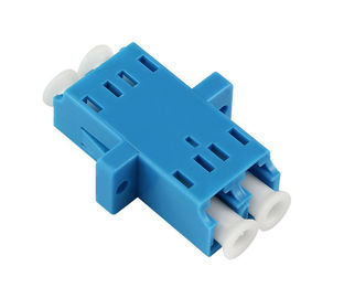 Vật liệu nhựa Single Mode Fiber Adapter, Blue LC Fiber Adapter cho FTTH