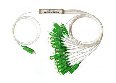 Bộ chia sợi quang PLC loại 1 trong 16 loại thu nhỏ có đầu nối SC