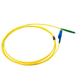 Dây cáp quang màu vàng Dây cáp Singl -Mode E2000 sang LC APC Ba Lan G657A2