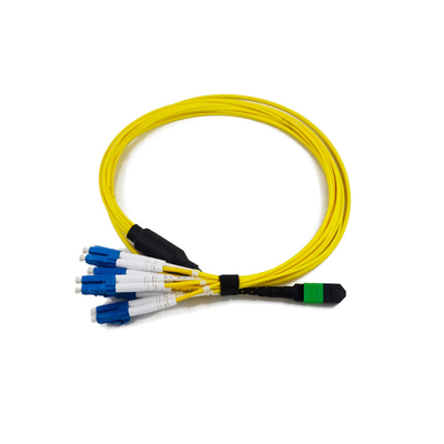 Mua Suy hao chèn thấp Plenum MTP MPO Cáp vá sợi quang PVC 3.0mm MPO online manufacture