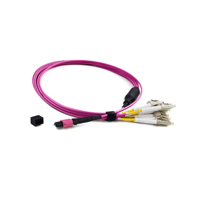 Mua Đa chế độ cáp OM3 3.0mm MPO Trunk Cực tính A Male To Male Chèn mất độ thấp online manufacture