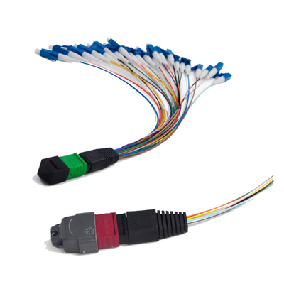 Mua 3.0mm LSZH tròn MPO MTP Patch Cord Multimode Duplex 10G OM3 OM4 online manufacture