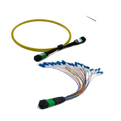 Mua Cáp quang Singlemode 12 Cáp quang MPO MTP Suy hao chèn thấp 3.0mm Bím chắc chắn online manufacture