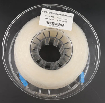 Mua 2 Fiber Multimode Fiber Patch Cord bền 300m Cable Length E2000 Connector online manufacture