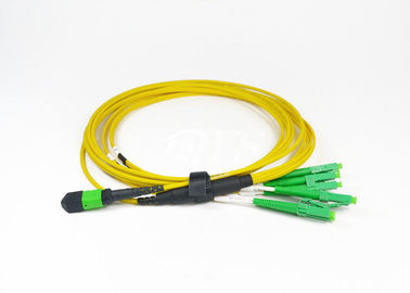 Mua Mây xanh MPO MTP cáp 8 lõi cáp quang MPO Để LC Patch Trunk Cable Đối với CATV online manufacture