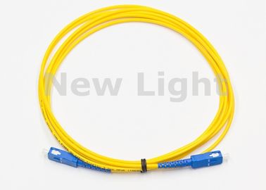 Mua Mất mát trở lại cao cáp quang Patch Cord / SC TO SC Một cáp quang Patch Mode online manufacture