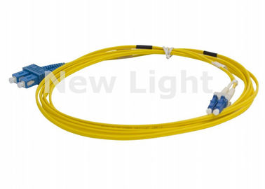 Mua Đa mô hình 9/125 Duplex cáp quang Cáp LC SC Với khả năng trao đổi tương thích tốt online manufacture