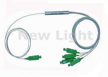 Mua Bộ tách cầu sợi quang PLC 1 X 4 Đầu nối SCC APC 0.9mm Đường kính cho CATV online manufacture