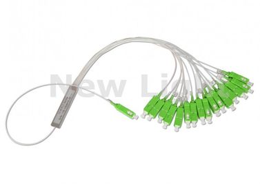 Mua 1 * 16 Bộ ghép quang điện tử quang học Black Box / Cáp nối quang với cáp đầu vào 3.0mm online manufacture