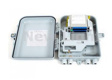 Mua Vật liệu hợp kim PC 16 cổng FTTH Hộp kết cuối / Hộp phân chia quang học cho Lan / CATV online manufacture