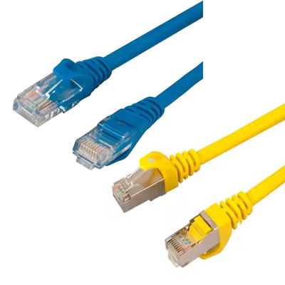Mua Đồng tinh khiết được bảo vệ đôi Cat6 Network Patch Cord RoHS được chứng nhận UL ETL FCC được phê duyệt online manufacture