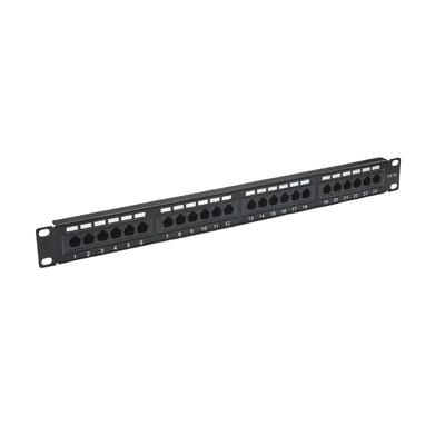 Mua Metal Shielded RJ45 Ethernet Patch Panel Cat5e/Cat6/Cat6a/Cat7 tương thích với RoHS/UL/CE Chứng nhận online manufacture