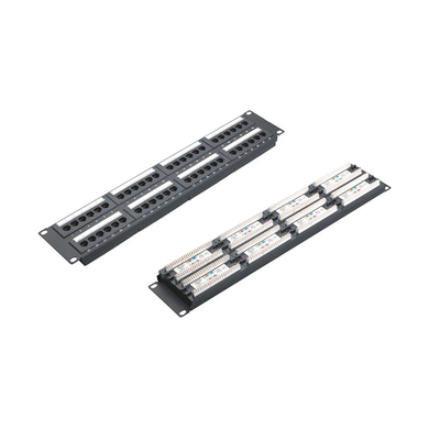 Mua Rack gắn RJ45 Ethernet Patch Panel với bảo vệ và quản lý cáp online manufacture
