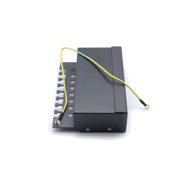 Mua Bảng vá RJ45 kim loại gắn rack 1U màu đen với đầu nối IDC 110/Krone cho mạng Ethernet Cat6a online manufacture