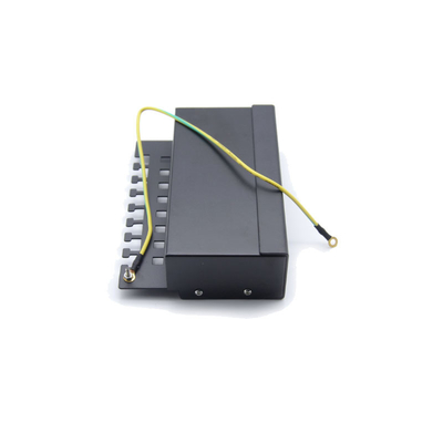 Mua Black 1U Rack Mountable Metal Patch Panel cho kết thúc RJ45 Ethernet online manufacture