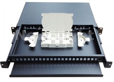 Mua Khung phân phối sợi quang 19 Inch Trong nhà Loại kéo 24 Cổng Cổng kết nối Rack Mount online manufacture