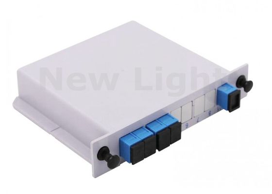 Mua Hộp chia sợi quang loại ống dẫn sóng phẳng với bộ chia PLC 1x4 và đầu nối SC UPC online manufacture