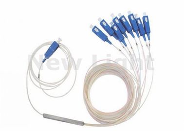 Mua SC UPC 1X8 PLC Single-Mode Fiber Optic Coupler Splitter Loại ống thép Đối với FTTH online manufacture