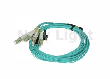 Mua 10 mét OM4 12 lõi 3.0mm MPO MTP cáp LSZH Jacket MPO TO LC Cable online manufacture