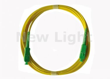 Mua Dễ dàng lắp đặt SC TO SC Cáp sợi quang Single Model 3.0mm Đường kính 1 mét Chiều dài online manufacture