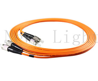 Mua FC-FC Cáp quang Patch Cord Chế độ đa mode PVC / LSZH 0.9 / 2.0 / 3.0 Mm online manufacture