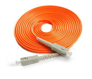 Mua SC / PC - Dây cáp quang SC / PC Simplex Single Mode Orange Cáp 50/125 Chất liệu PVC online manufacture