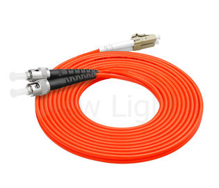 Mua đa chế độ ST-LC kết nối dây cáp quang 3.0mm cáp đôi PVC màu cam online manufacture