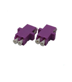 Mua Bộ chuyển đổi cáp quang màu tím / Bộ chuyển đổi Duplex Duplex OM4 LC với các kích thước nhỏ online manufacture
