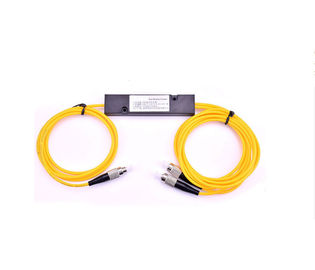 Mua Bền 1x2 PLC Splitter, Mini FC / UPC sợi quang Coupler Splitter cho hộp phân phối online manufacture