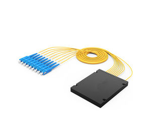 Mua FTTH 1 X 8/32 Bộ tách PLC quang học Mô-đun SC Kết nối PC WDM / CWDM Chế độ đơn online manufacture