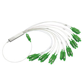 Mua Chế độ đơn Fiber PLC Splitter 1 X 2/4/16 SC / APC Coupler 0.9 Um online manufacture