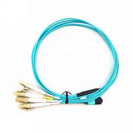 Mua 5M OM4 MPO Sợi quang Patch Cord 12 Core Nữ Fan - Out LC nối online manufacture