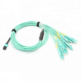 Mua 8 Cáp mout lõi MTP 10 m Độ dài / đa chế độ cho truyền dữ liệu online manufacture