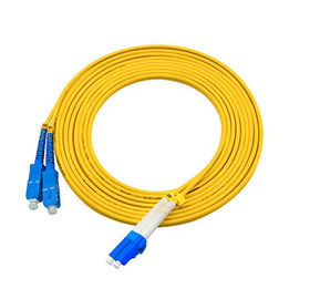 Mua 3 Mét LC đến SC Single Mode Bộ chuyển đổi sợi màu vàng Áo khoác dễ dàng cài đặt online manufacture