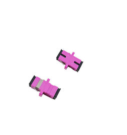 Mua OM4 hồng hồng quang Adapter, SC Simplex Adapter cho FTTH / CATV Internet online manufacture