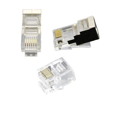 Mua Đầu nối RJ45 được kiểm tra bởi Fluke với thiết kế trong suốt, băng thông 250 MHz cho mạng CAT6 online manufacture