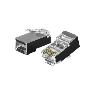 Mua Kết nối RJ45 hiệu suất cao với các liên lạc vàng 50U, Fluke Pass và thiết kế không bị rối loạn trong suốt online manufacture