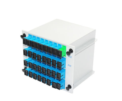 Mua 32 Core SC APC / PC PLC Splitter Fiber Optic Cassette cho hộp kết thúc FTTH với bảo hành 3 năm online manufacture