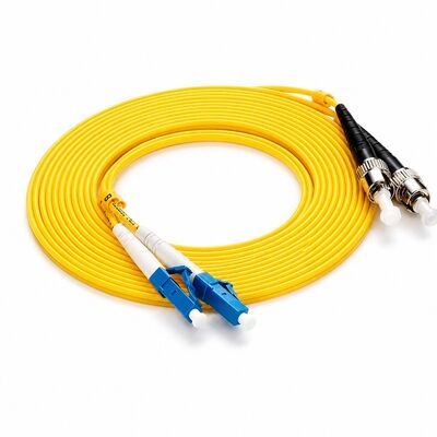 Mua ISO CE RoHS TIA EIA Chứng nhận chế độ đơn OS2 Cáp vá sợi quang với các đầu nối SC LC FC ST online manufacture