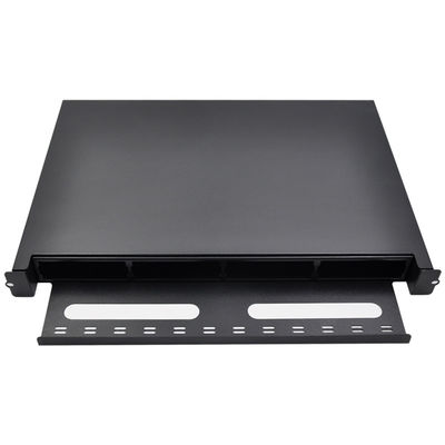 Mua 1U 19 Inch Rack Mount Fiber Optic Distribution Box với 96core LC Fiber Count và vật liệu thép cán lạnh 1.2T online manufacture
