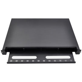 Mua Hộp phân phối sợi quang 1U 19 Inch Giá đỡ Thép cán nguội 1.2T Chất liệu dày online manufacture