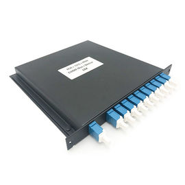 Mua Vỏ kim loại cứng Các thành phần sợi quang 8 Module CWDM Mux Demux có đầu nối online manufacture