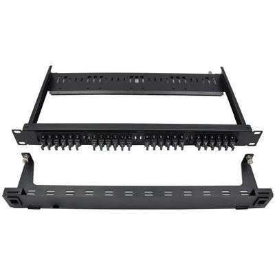 Mua Tủ rack 1U gắn cáp quang với 96 lõi LC và hộp kéo cho ứng dụng mật độ cao online manufacture